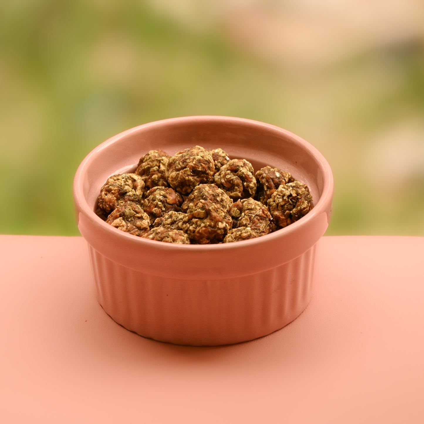 Spinach Meatballs | Healthy Dog Treat | dog training treats - Purrcle