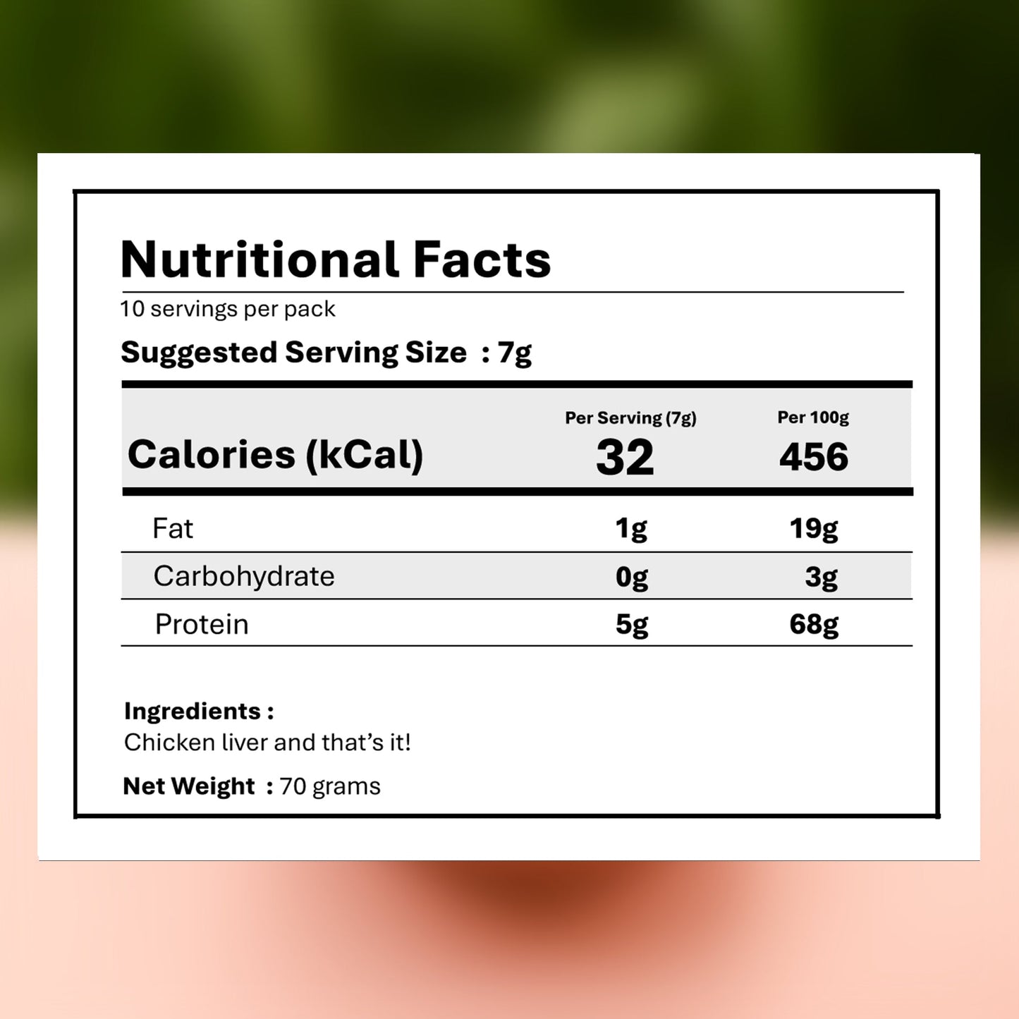 Chicken Liver Powder | Healthy Dog Food Topper | Kibble topper - Purrcle