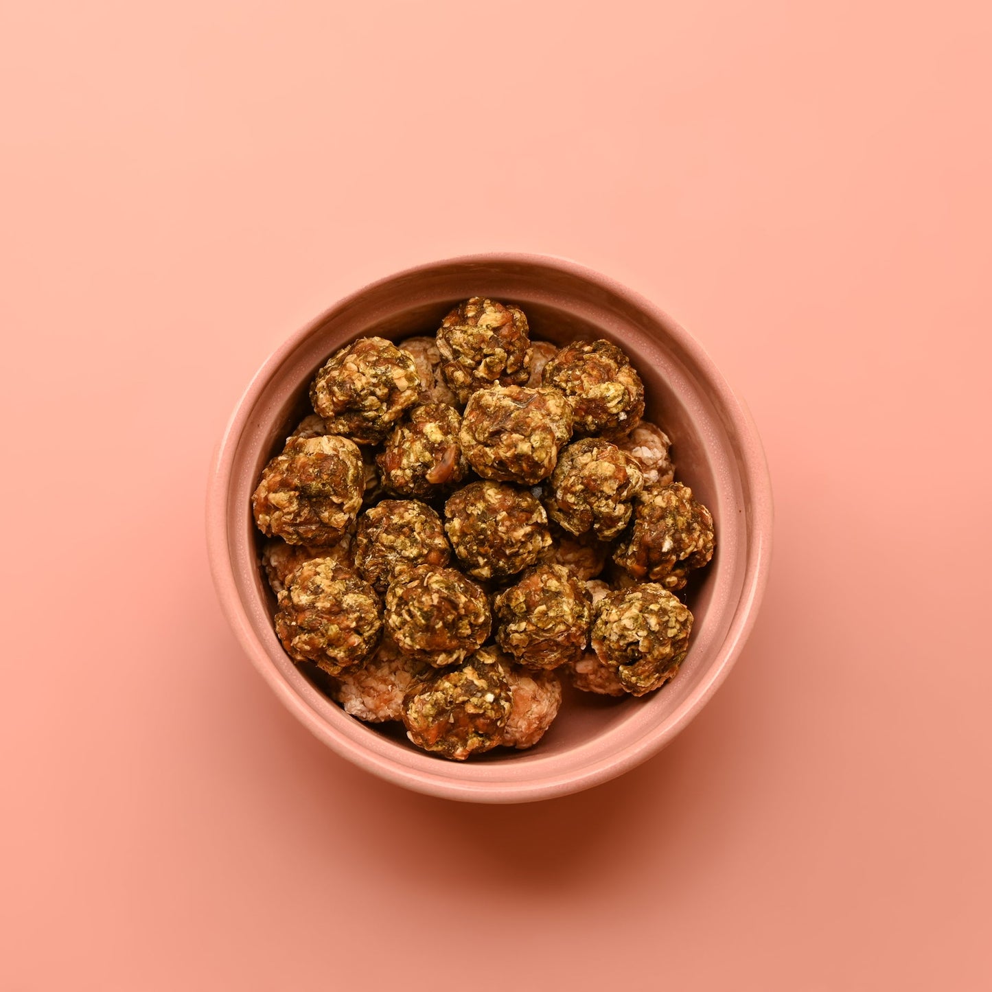 Spinach Meatballs | Healthy Dog Treat | dog training treats - Purrcle